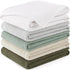 Susurration Burp Cloths Muslin 5 Pack Absorbent and Soft 100% Cotton Large