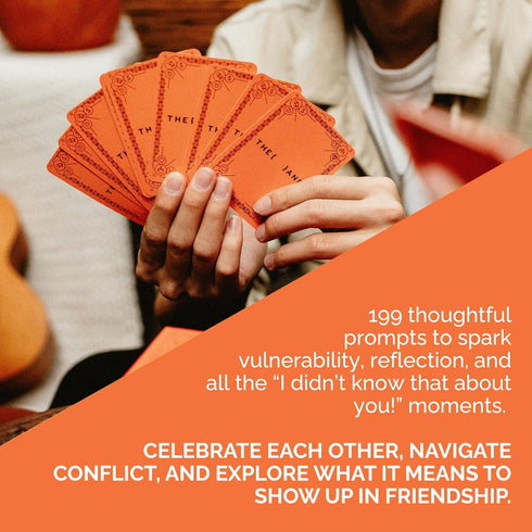 {THE AND} Friends Edition - Conversation Starters to Make Friends Your Best Friends - Fun Getting to Know You Card Game