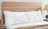 Solid White Shabby Chic Body Pillow Case Cover - Harper Collection