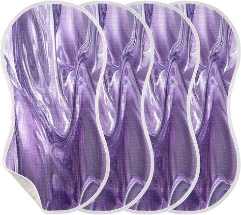 YETTASBIN Liquid Marble Muslin Baby Burp Cloth, Super Soft Absorbent Cotton Burp Rag Baby Bibs Feeding Cloth