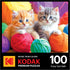100 RoseArt - Kodak Premium - Fuzzy Yarn Balls - Piece Jigsaw Puzzle for Adults