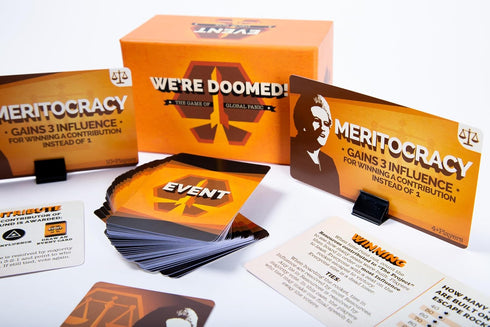 Breaking Games We're Doomed: Meritocracy Expansion Pack, Party Game for 4-12 Players