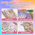 Fieoriia 3D 20 Sets Sticker Book Scene, DIY Miniature World Craft Kit, Art Therapy Activity for Adults, Kids, Family