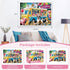 Nitktaia 300 Summer Family,20.5*15In Piece Puzzle for Adult,Ice Cream Truck Jigsaw Puzzle,Unique Fun Colorful Puzzle