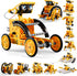 Lucky Doug 12-in-1 STEM Solar Robot Kit Gifts for Kids Ages 8-13, Boys Girls Educational Toys