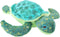 Wild Republic Sea Turtle Foilkins Stuffed Animal - 12 Inches, Gift for Kids, Plush Toy