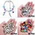 Jewelry Making Kit for Girls 8-12, 110Pcs Charm Bracelet Making Kit for Girls Ages 5-12, DIY Necklace Kids Birthday