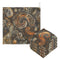 YETTASBIN Paisley Muslin Baby Hand Washcloths, Soft Cotton Bath Face Towel, 4 Layers