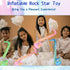 3PCS Inflatable Musical Instruments, Saxophone Toy for Concert Themed Party Decoration Supplies