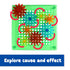 2+ 4 2 Spark & Wow Swap 'N' Spin Gear Grid | Ages | Translucent | Gears Toys for Kids | Colors and Sizes | Early STEM