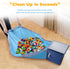 13" 13" 13" SAM AND MABEL Toy Storage Organizer with Play Mat for Kids x x Storage Box, Stackable and Foldable Cubby