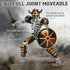 6 Pack T13 Set 54 Dummy 13, 13, 3D Action Figures with Accessories, Skeleton Action Figure Mini DIY Multi-Colored Titan