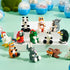 12 JOYIN Pcs Easter Eggs Hunt Prefilled with Adorable Animal Building Blocks for Easter Party Favors, Easter Basket