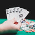 Copag Elite 100% Plastic Playing Cards, Poker Size (Standard) Jumbo Index Single Deck in Green