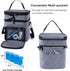 Pack 6 6 9 SFYBYHEART Breastmilk Storage Bag with Ice for Baby Bottles - Expandable Breast Pump Bag with Cooler for Mam
