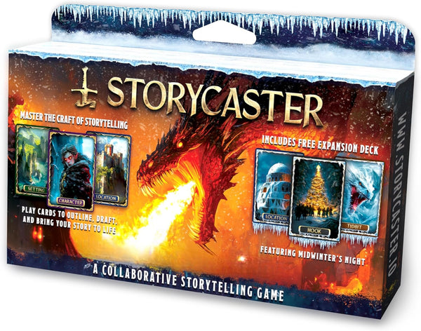 Storycaster Fantasy I Starter Deck | Storytelling Card Game | Includes Free