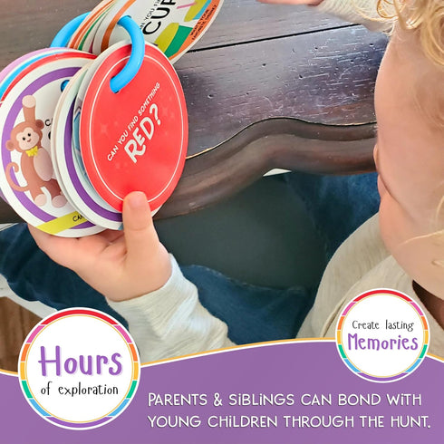Children's Scavenger Hunt Cards | Toddler Activities for 2-3 Year Olds & Up