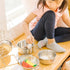Melissa & Doug Stainless Steel Pots and Pans Set for Kids (8 pcs) - Pretend Play Kitchen Accessories for Ages 3+.
