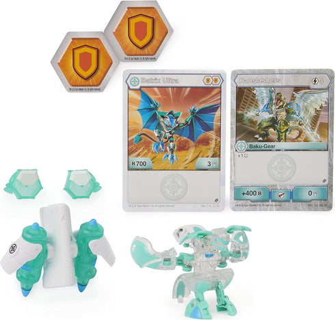 Bakugan Ultra Batrix 3-Inch Tall Collectible Action Figure with Transforming Baku-Gear for Kids