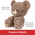 GUND Kai Teddy Bear, Premium Plush Stuffed Animal for Ages 1 & Up, Taupe/Light Brown, 12"