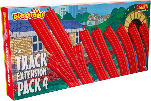 HORNBY Playtrains Track Extension Pack 4 OO Scale Model Train Track R9337 *Add