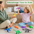 16pcs 3+ Dinosaur Series - Temperature Color Changing Bath Toys, Water Table Toy for Easter Egg Fillers,Goodie Bags