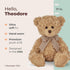 Bearington Theodore 17 Inch Brown Teddy Bear Plush Stuffed Animal