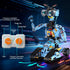 zinat 4-in-1 6-14 824Pcs STEM Robot Building Kit with Remote Control, Multiple Robot Designs, Educational DIY Blocks