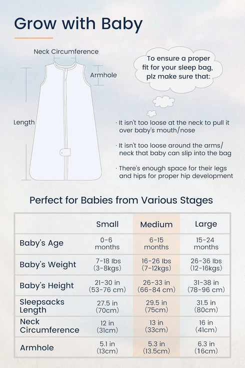 TotAha Light Baby Sleep Sack, Stretchy Sleepsack, Silky Comfort, Buttery Soft, Swaddle Transition Sleeping Bag, 2-Way