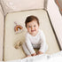 Pack 2 Pack Pro Goleem Muslin n Play Sheets for Boys and Girls, Soft Breathable Cotton Fitted Mini Crib Sheets, Neutral