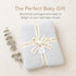 Sweet Dreams 30x40 Tummy Soft Baby Blanket - Breathable Blanket for Boys & Girls, Swaddle, Time (Blue)