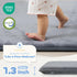 1.3" 39x59, Tummy Thick Baby Floor Play Mat Basic Padded Foam Mat for Time Crawling, Non Slip Cushioned for Babies