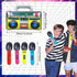 Naturahand 10pcs Set Inflatable Instruments Party Props Rock Star Toy Inflatable Saxophone Bass Rock Microphone Rock