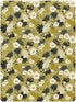 miaozhen 1 Pack 52x28 Cotton Baby Crib Sheets Comfy Breathable Naughty Jungle Flower Toddler Mattress Sheet for Nursery