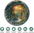 1000 3D 26.6 26.6in 1000 Piece Puzzle for Adults, Visual Cave Forest Jigsaw Puzzles for Adult, x Pieces Flat Puzzle