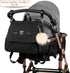 Backpack Allie Stylish Diaper Bag,Travel Baby Bag with Insulated Pockets,Changing Pad, Stroller Clips, Shoulder Strap