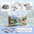 1000 1000 1:1 Puzzles for Adults Pieces, National Park Nature Snow Mountain Lake Forest, Piece Puzzle for Adults