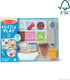Melissa & Doug Ice Cream Wooden Magnetic Puzzle Play Set - 16 Magnet Pieces with Scooper for Ages 2+