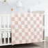 30"X40" Cozy 75X100cm CREVENT Soft Warm Chenille Baby Blanket for Girls Boys, Newborn Essentials for Infant, Baby