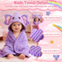 OFUSUY 12 4 8 PCS Baby Towels, PCS Soft Hooded Baby Towels & PCS Washcloths, Baby Bath Towels for Newborns, Infants