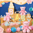 16 Inches Girl's First Bear Plush, Soft Cute Bear with Bow, Birthday Gifts for Girls