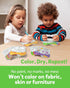 3 4 5 Coogam Water Painting Cards with Learning Alphabet, Reusable Aqua Painting Doddle Vocabulary Flash Cards, ABC