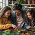 500 18"x24" White Mountain Piece Jigsaw Puzzle Spring Flowers Scenic Puzzles with Large Pieces Gift for Adults - Cabin