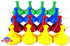 Sorry Board Game Replacement Pieces - 16 Red Green Blue Yellow Movers