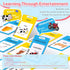 510 Spanish & English Talking Flash Cards for Toddler, Sight Words Learning Toys, ABC & Numbers Educational Montessori