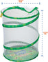 Insect Lore Butterfly Garden, Butterfly Kit with Live Caterpillars, 5 Caterpillars, Reusable Habitat, STEM Journal &