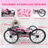 Set 12 Inch Set 2+ SMILESSKIDDO Baby Doll Stroller Toy - Soft Body Dolls with Accessories Dining Chair, Doll Clothes