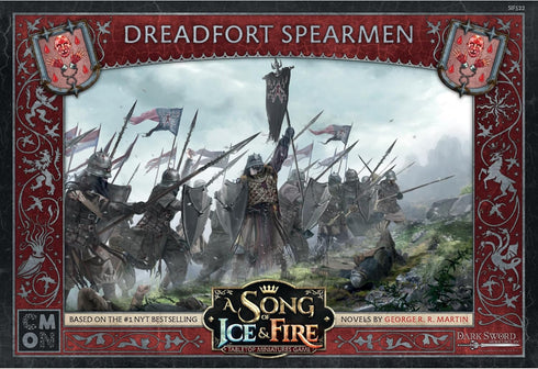 CMON A Song of Ice and Fire Dreadfort Spearmen Unit Box - Strategy Game for Adults, 2+ Players, Ages 14+, 45-60 Min