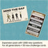 Mind The Gap Just The Questions Expansion Pack - 1000 New Questions for All Generations + 50 New Challenge Cards