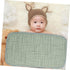 LOLIPPYY 6pcs Pure Cotton Large Towel Soft Washcloths Burp Cloths for Newborns Muslin Face Towels for Shower Bath